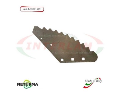 LS2021SX  Knife for mixer wagon UNIFEED - Vertical -Toothed - FARESIN