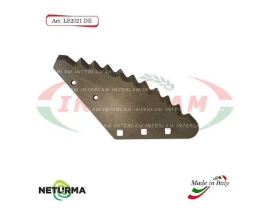 LS2021DX  Knife for mixer wagon UNIFEED - Vertical -Toothed - FARESIN