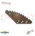 Right toothed knife for UNIFEED vertical mixer wagon LS 2004-1 DX - UNIFAST - (5 Pcs.)