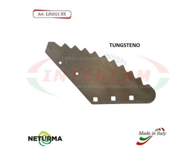 LS2021SX  Knife for mixer wagon UNIFEED - Vertical -Tungsten - FARESIN