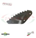 LS2014SX -Left - Knife for mixer wagon UNIFEED - Vertical - Toothed  FOLDED - TRIOLET - (5 Pz.)