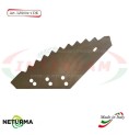 Right toothed knife for UNIFEED vertical mixer wagon LS 2004-1 DX - STORTI - (5 Pcs.)