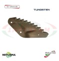 LS2014SX - TUNGSTEN - Left - Knife for mixer wagon UNIFEED - Vertical - Toothed -FOLDED - FARESIN - (5 Pcs.)