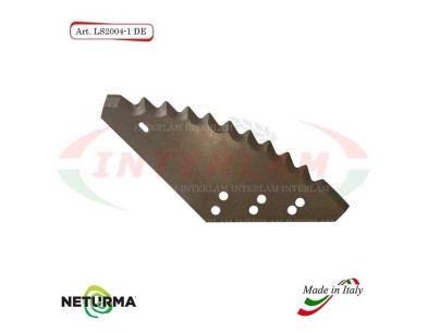 Right toothed knife for UNIFEED vertical mixer wagon LS2004-1DX STORTI