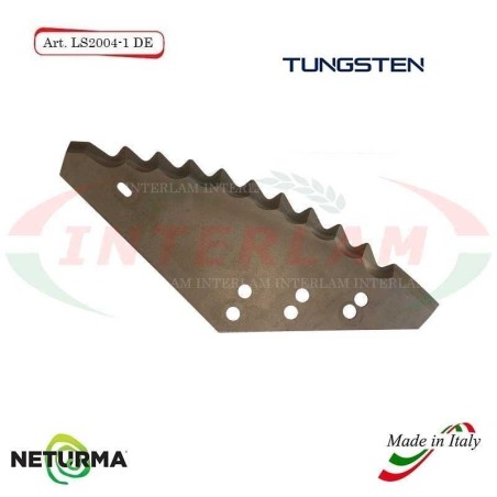 Lama per Carri UNIFEED LS 2004-1 DX - Tungsteno - STORTI - (2 Pz.)