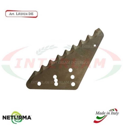 LS2024DX -Knife for mixer wagon UNIFEED - Vertical - Toothed - STORTI