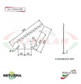 LS2024DX - Lama per Carri UNIFEED - STORTI - (5 Pz.)