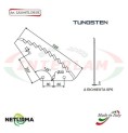 LS2006TLDX - TUNGSTEN - Knife for mixer wagon UNIFEED - Vertical- LAZZARONI - SUPERTINO - CRAI - (5 Pcs.)