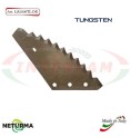 Right toothed knife for UNIFEED vertical mixer wagon LS 2006 TL DX - Tungsten - SUPERTINO - (5 Pz.)