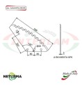 LS2016TLSX - Knife for mixer wagon UNIFEED - Vertical - CRAI - 5 Pcs.