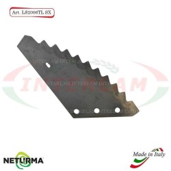 Left toothed knife for UNIFEED vertical mixer wagon LS 2006TL SX-5 Pcs