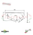 LS1000DX - Lama per Carri UNIFEED - LUCLAR - MUTTI - ITALMIX - OMAS - SGARIBOLDI - (5 Pz.)