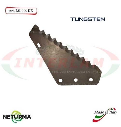 LS1000DX - TUNGSTEN Knife for mixer wagon UNIFEED -Vertical - Toothed