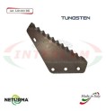 LS1000DX -TUNGSTEN - Knife for mixer wagon UNIFEED Vertical  Toothed  - OMAS - (5Pcs)