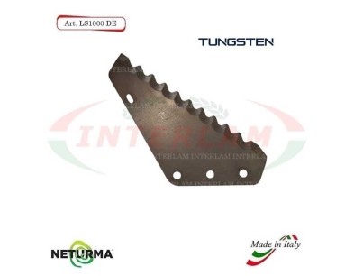 LS1000DX - TUNGSTENO - Lama per Carri UNIFEED - LUCLAR - (5 Pz.)