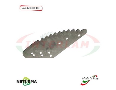 LS2023DX -Knife for mixer wagon UNIFEED - Vertical - Toothed - STORTI