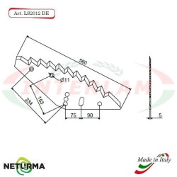 Lama per Carri UNIFEED LS 2012 DX - MAYER
