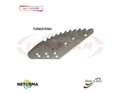 LS2023DX - TUNGSTENO - Lama per Carri UNIFEED -STORTI - (3 Pz.)