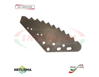 LS2016SX - Lama Per Carri UNIFEED Verticale - (5 Pz.)