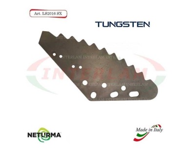 LS2016SX - TUNG - Lama Per Carri UNIFEED Verticale - STORTI  5 Pz.