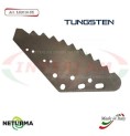 LS2016SX - TUNGSTEN  - Left - Knife for mixer wagon UNIFEED Vertical - AFT- (5 Pcs.)
