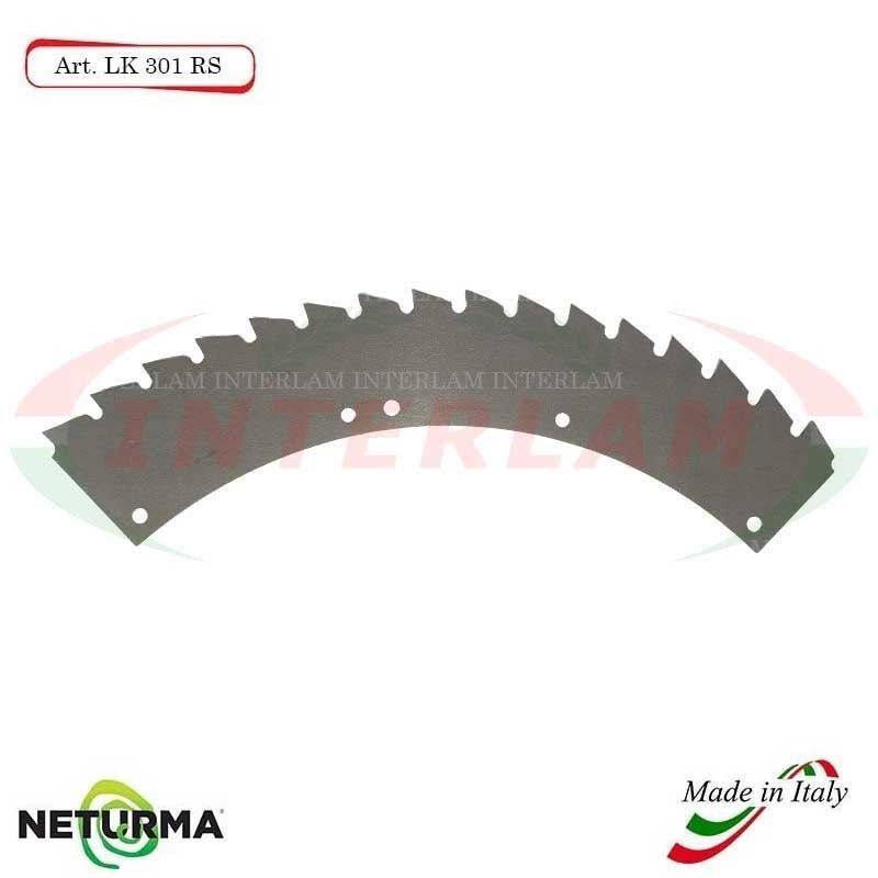Lame TRINCIA Foraggi e Mais KEMPER LK301 RAGGIO STRETTO - (8 Pz.)