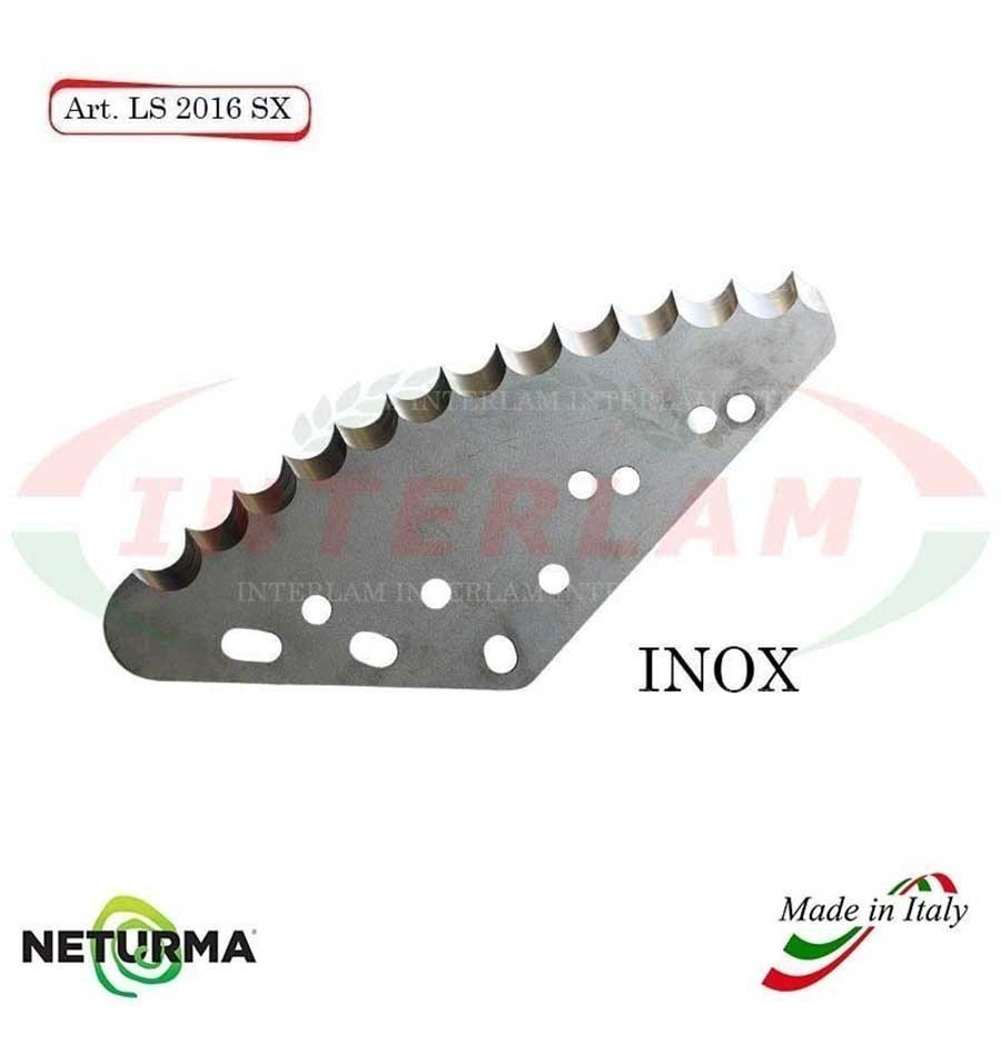 LS2016SX - INOX - Lama Per Carri UNIFEED Verticale - (1 Pz.)