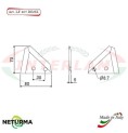 Lama per FRESA Carri UNIFEED LF 407 SX  - GENERALMIX - (25 Pz.)