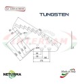 LS2016DX - TUNGSTENO - Lama Per Carri UNIFEED Verticale - AGM - (5 Pz.)