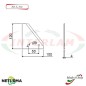 Lame per TRINCIA PAGLIA  L 312 - comp. GENERALMIX - (4 Pz.)