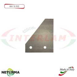 Straw Chopping Knife  Smooth -  L 312 - GENERALMIX - (4 Pcs.)