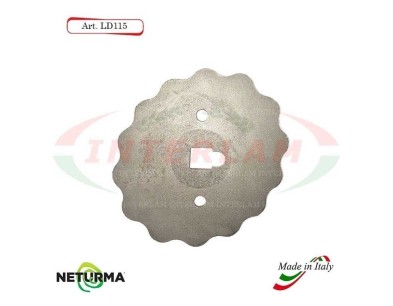 LD115 - Lama per Carri UNIFEED - Dentata - Ø95X107 - STORTI - (25 Pz.)
