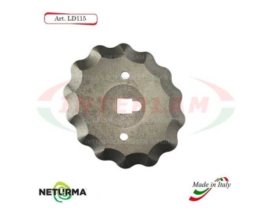 LD115 - Lama per Carri UNIFEED - Dentata - Ø95X107 - STORTI - (25 Pz.)
