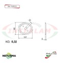LD115 - Knife for mixer wagons  UNIFEED - Toothed - Ø95X107 - STORTI - (25 Pcs.)