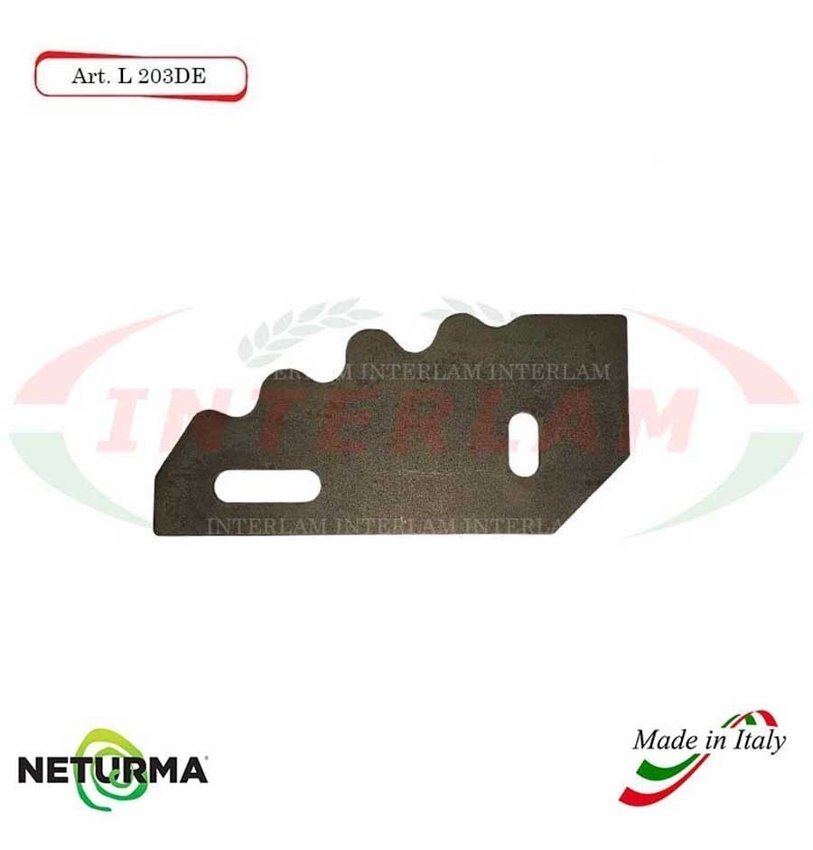 L203DX - Lama per Carri UNIFEED - Dentata - Ø93 - GILIOLI - (10 Pz.)