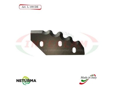 L199DX - Lama per Carri UNIFEED - Dentata - Ø93 - SGARIBOLDI (10 Pz.)