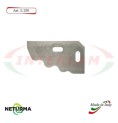 l230 - Knife for mixer wagons UNIFEED - toothed - Ø80 - (10 Pcs.)