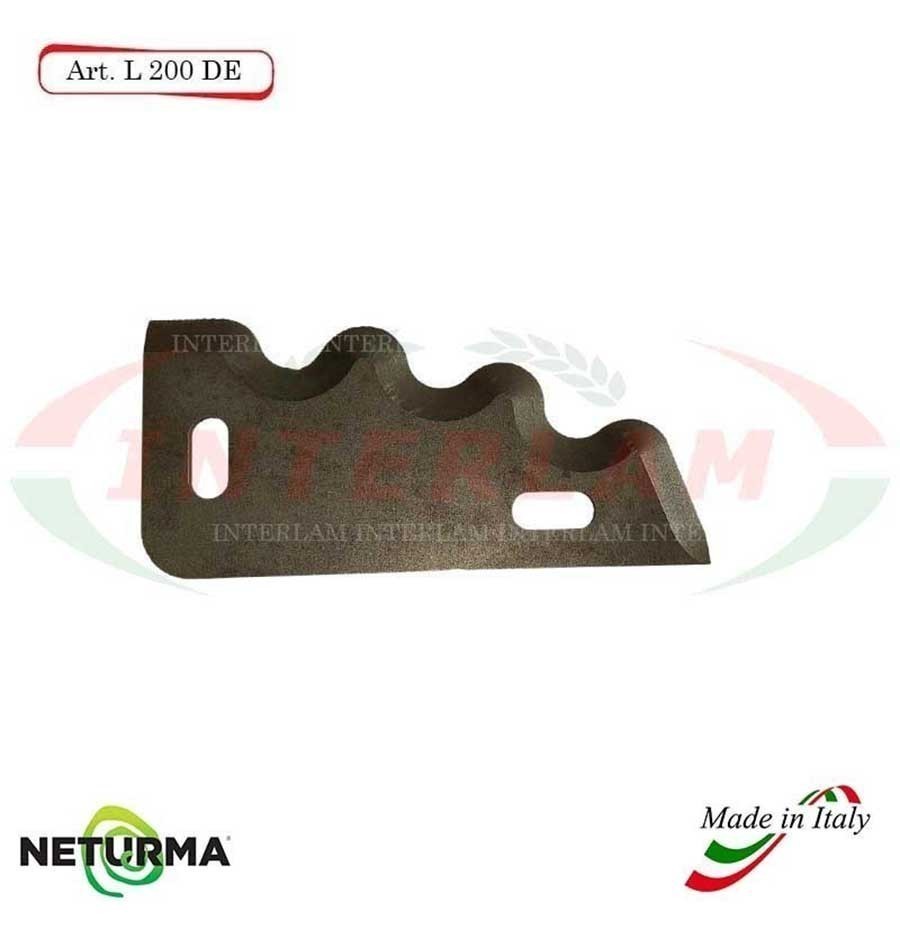 L200DX - Lama per Carri UNIFEED - Dentata - Ø80 - COMAG ( 10 Pz.)