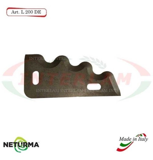 L200DX - Lama per Carri UNIFEED - Dentata - Ø80 - COMAG ( 10 Pz.)