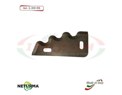 L200SX - Lama per Carri UNIFEED - Dentata - Ø80 - COMAG ( 10 Pz.)