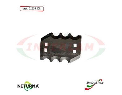 L228SX - Lama per Carri UNIFEED - Dentata - Ø102 - FARESIN - (10 Pz.)