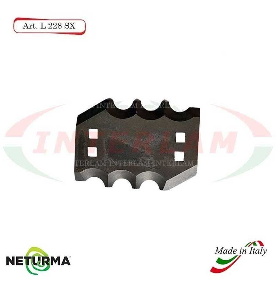 L228SX - Lama per Carri UNIFEED - Dentata - Ø102 - FARESIN - (10 Pz.)