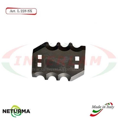 L228SX - Lama per Carri UNIFEED - Dentata - Ø102 - FARESIN - (10 Pz.)