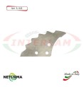 L241 - Lama per Carri UNIFEED - Dentata - Ø138 - EUROCOMP - (4 Pz.)