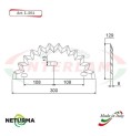 L204 - Lama per Carri UNIFEED - Dentata - Ø129 - SGARIBOLDI - (5 Pz.)