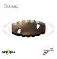 L244DX - Lama per Carri UNIFEED - Dentata - Ø88 - 2 FORI - STORTI - ST16800058 - (10 Pz.)