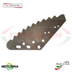 Lama per Carri UNIFEED Verticale LS 2016 DX - Dentata (5 Pz.) - VERTICALMIX