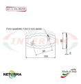 L244DX - Lama per Carri UNIFEED - Dentata - Ø88 - 2 FORI - STORTI - ST16800058 - (10 Pz.)