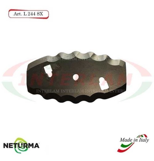 Left toothed knife for UNIFEED wagon L244SX - Ø88 - STORTI