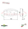 L244SX - Left Knife for mixer wagons UNIFEED - toothed - Ø88 - 2 HOLES - STORTI - ST16800059 - (10 Pcs.)
